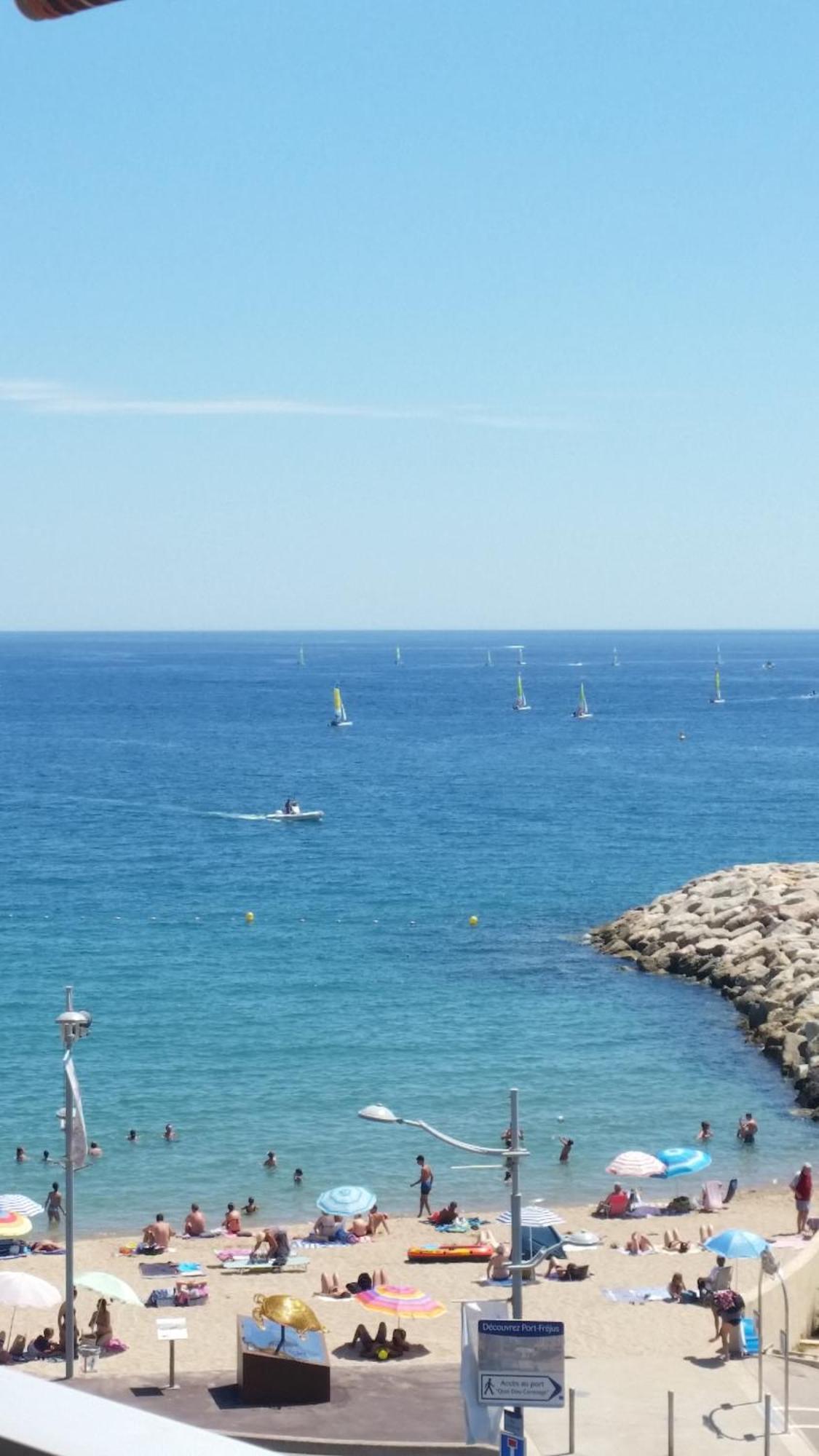 Sublime Vue Mer,Parking,Wifi Fréjus Dış mekan fotoğraf